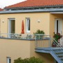 Alle Wohnungen verfügen über einen Balkon oder eine Terasse